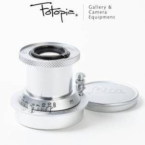 || Leica Elmar 50mm F3.5 LTM - Silver / A36 / red scale (SN: 145xxxx) $4800 ||