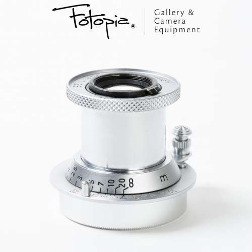 || Leica Elmar 50mm F3.5 LTM - Silver / A36 / red scale (SN: 145xxxx) $4800 ||