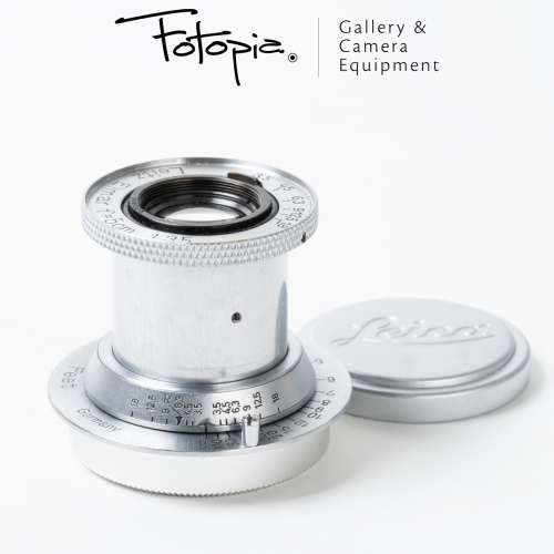 || Leica Elmar 50mm F3.5 LTM - Silver / A36 (pre-war uncoated version) ||