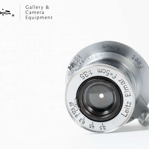 || Leica Elmar 50mm F3.5 LTM - Silver / A36 (pre-war uncoated version) ||