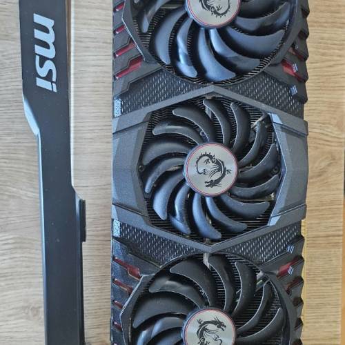 MSI GTX 1080Ti Gaming Trio 11GB GDDR5x 三風扇顯示卡