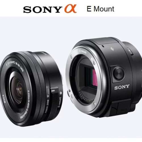 請看內文 Sony Alpha ILCE-QX1 E Mount 可換鏡頭無反相機 Lens Style Mirrorless C...