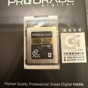 全新CF express咭 240GB