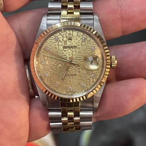 ROLEX 16233 電腦面鑽石字 $44800