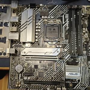 ASUS PRIME B560M-A Micro-ATX主板 ((正版Window11Home啟動碼)) Socket 1200