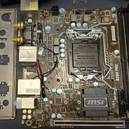 ITX 8、9代 Z370 GAMING PRO CARBON 主板 內置WiFi藍芽Socket 1151