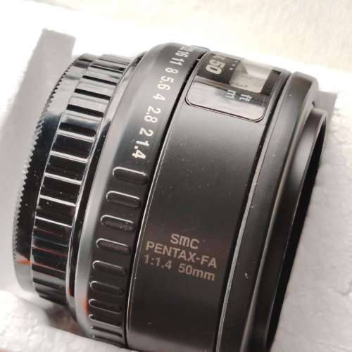 Pentax FA 50mm f1.4 連盒