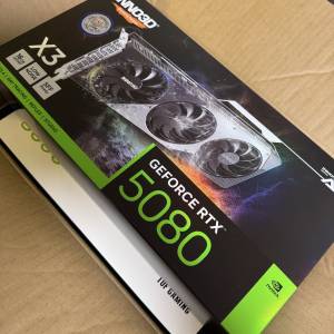 (全新) 香港行貨 INNO3D GeForce RTX 5080 X3 16G 顯示卡