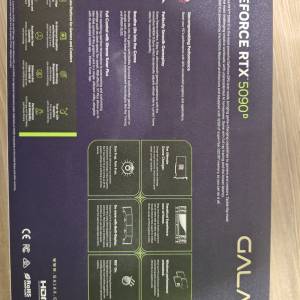全新行貨RTX 5090D32G Galax 1-Click OC Black GeForce