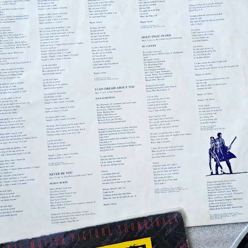 1984 Streets of Fire 怒火街頭 Original Soundtrack 電影歌曲原聲音樂 黑膠唱片 LP...