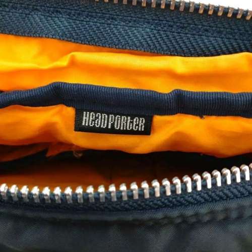Head Porter Tanker Shoulder Bag (L) Navy color lightly used