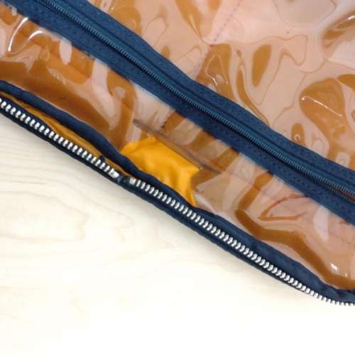 Head Porter Tanker Shoulder Bag (L) Navy color lightly used