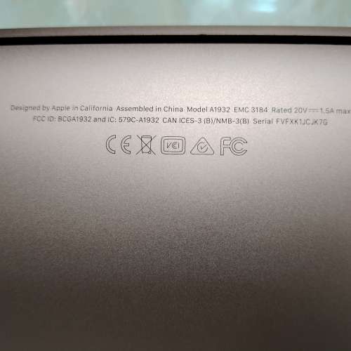 Apple MacBook Air/13.3&rdquo;LED/i5-8210Y 1.60 GHz/8GB DDR4 Ram/256GB M.2 SSD/88% New