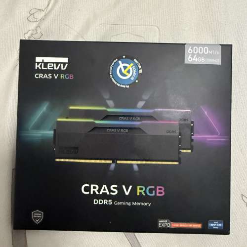 KLEVV Bolt V Series 64GB (2 x 32GB) DDR5 6000MHz C30