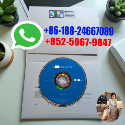 Windows Win Server 2022 Standard DVD Physical Package Sealed Box Dvd Pack