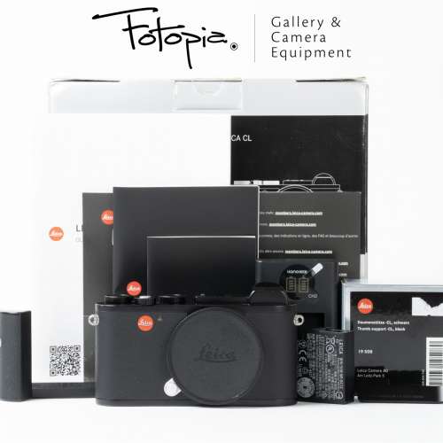 || Leica CL - Black / 19301 with packing & extra accessories ||