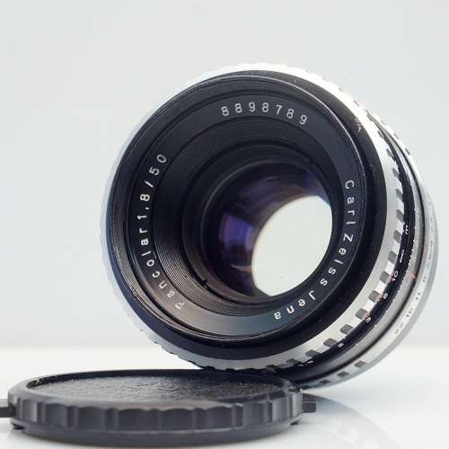 班馬版 Carl Zeiss Jena Pancolar 50mm f1.8, Germany (非常新淨)