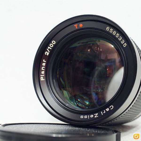 西蔡神鏡 Contax Carl Zeiss Planar T* 100mm f2, Germany (90%New)