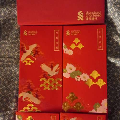 2026 渣打銀行 Standard Chartered Priority 私人銀行 利是封 HK$35 - $70/套