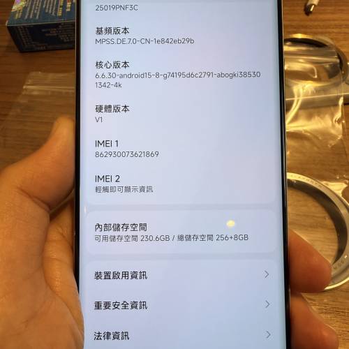 （已hold）小米15 Ultra 國行8+256GB連攝影手柄（新acc及無交收往績一概不回）