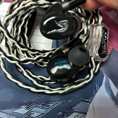 JH Audio Jimi + Crystal Cable Double Duet 7pin 4.4mm