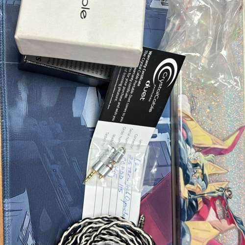 JH Audio Jimi + Crystal Cable Double Duet 7pin 4.4mm