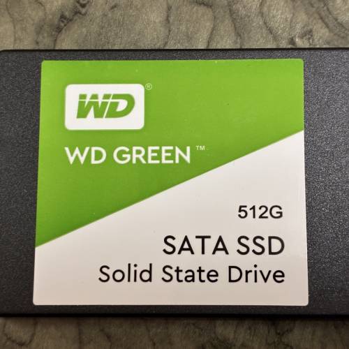 WD Green 512GB SATA SSD 2.5&lsquo;&rsquo;