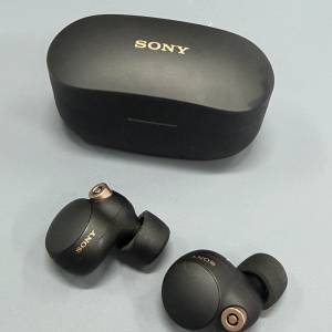 Sony 無線降噪耳機 WF-1000XM4 9成新 注意左邊經常沒電 當面試清楚售出不退 藍牙耳機