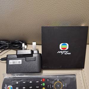 無線電視Mytv super 新款a12簿機 電視盒子 沙田圍站至九龍灣站或金鐘站或SF🙏請PM 謝...