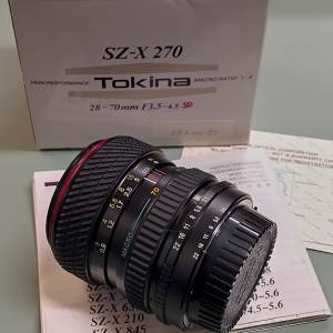 Tokina SZ-X270 28-70mm f3.5-4.5 SD