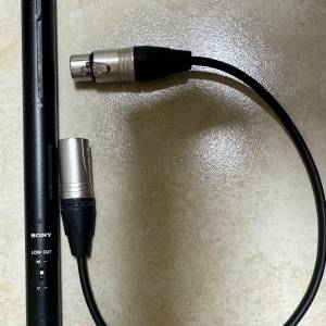 低價出售Sony Shotgun Electret Condenser Microphone 電容式麥克風 ECM-674