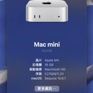 Apple Mac Mini M4