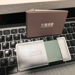 🎁 LUKFOOK JEWELLERY Stainless Steel Portable Cosmetic MIrror NEW 全新 六福珠...