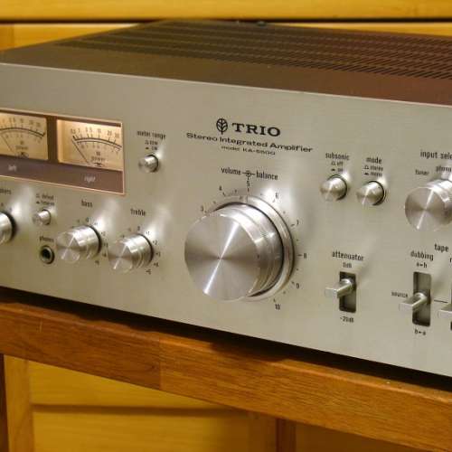 Trio 擴音機 ( 音色極好 ) 220v 易放慳位 ( 有 phono ) trio accuphase