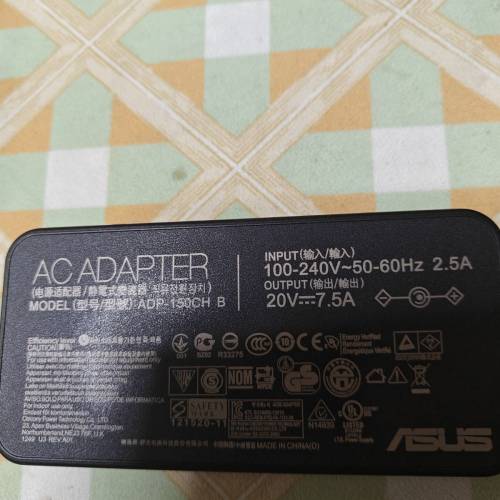 asus 變壓器 20v 7.5a 5.5x2.5mm
