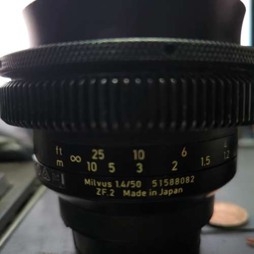 ZEISS MILVUS 50MM F1.4 ZF.2-MOUNT nikon