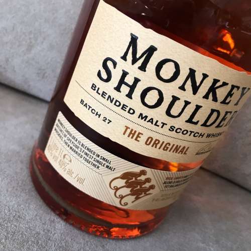 🥃 MONKEY SHOULDER Whisky 100cl 1L 40% NEW 全新 蘇格蘭 威士忌 醇酒 美酒 🥃