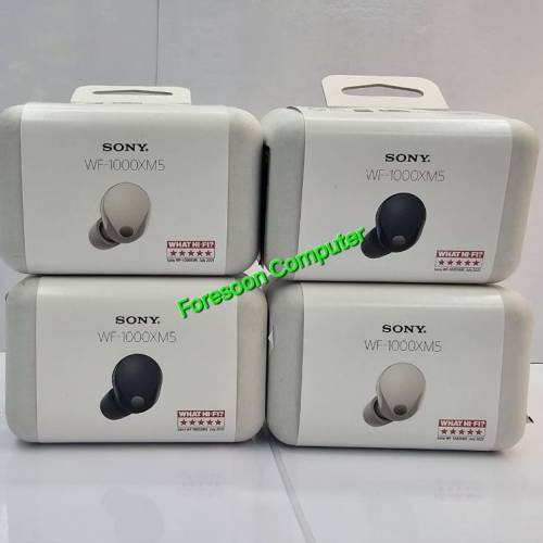 荃灣門市全新香港行貨&rdquo; Sony WF-1000XM5 無線藍牙降噪耳機 (港行)