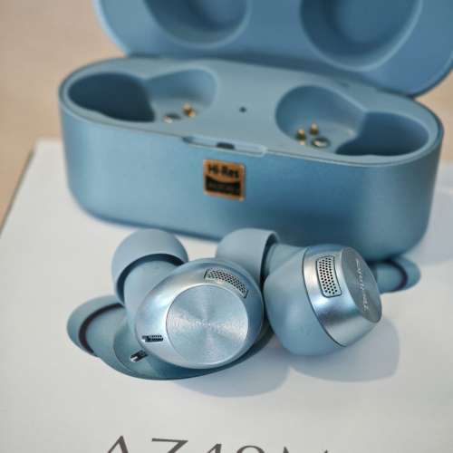 95%新 Technics EAH-AZ40M2 藍色 Mark II 水貨日版 LDAC + Edifier Doo Ace 花再 藍...