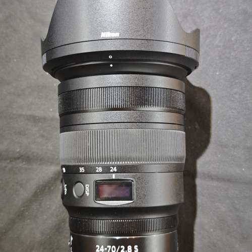 Nikon 24-70/2.8 s z 尼康 24mm 70mm 24 70  99%new 冇證冇單冇盒 有罩 鏡片通透 ...