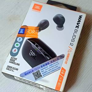 JBL Wave Buds 2 真無線降噪耳機