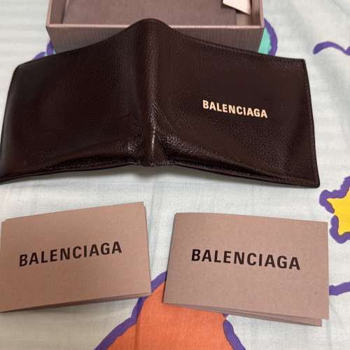 Balenciaga 男銀包 見圖片 HKD$600 冇單 有盒100%真貨， WhatsApp 92086405
