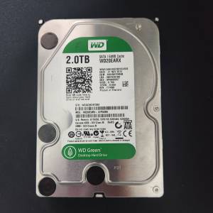 WD Green 2TB 3.5 HDD 硬碟 WD20EARX