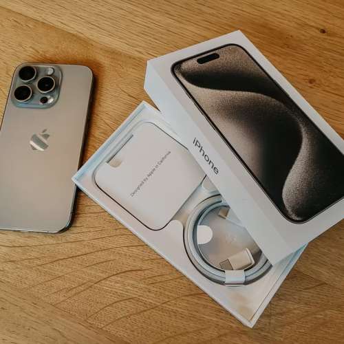 95%NEW iPhone 15 Pro 銀色