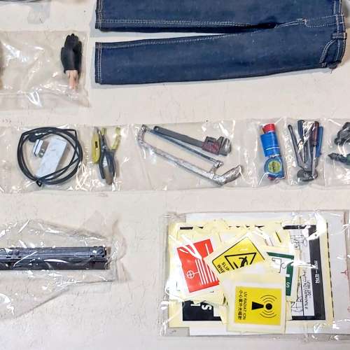 中古 ZC World MH-9 1:6 裝修工具全套 (不包括人偶)