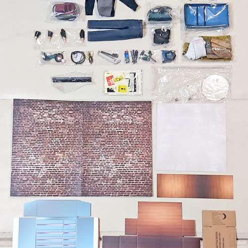 中古 ZC World MH-9 1:6 裝修工具全套 (不包括人偶)