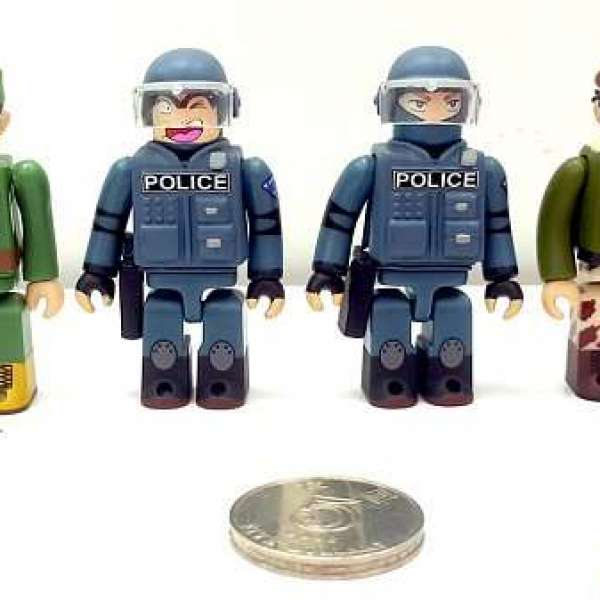 特警與大盗系列，全套 4 款，不設散賣