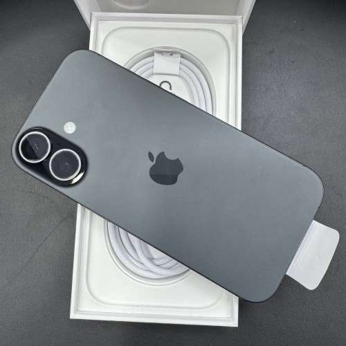 全新未用過 iPhone 17 256GB 黑色 香港行貨 蘋果一年保養 電池100% 自用首選超值