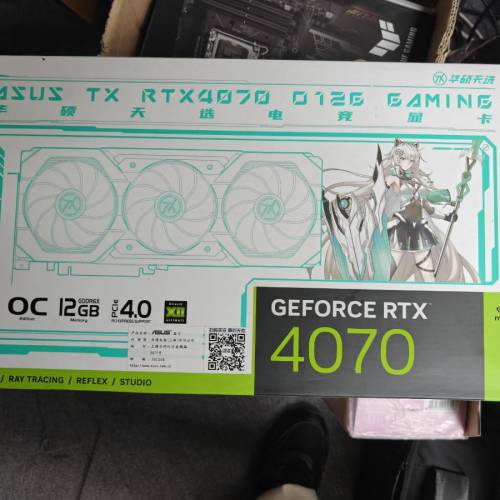ASUS TX RTX 4070 12GB OC GAMING 天選 白色