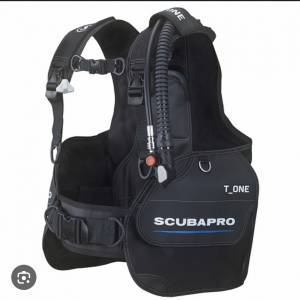 潛水背心SCUBAPRO BCD T-ONE 99%新